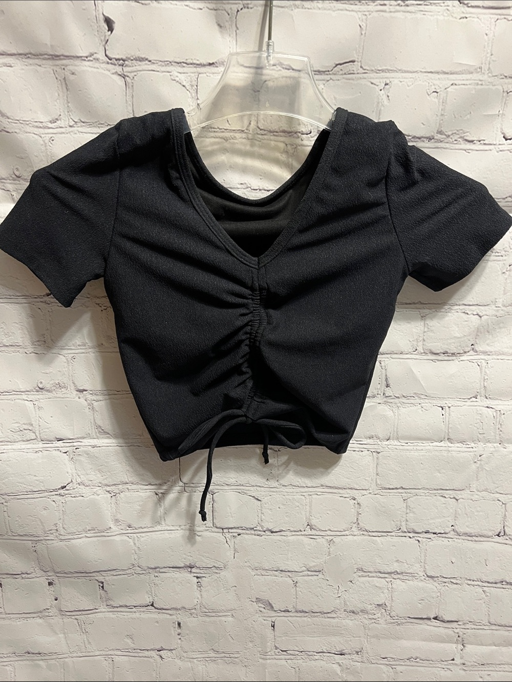 FIVE airbrush Black dance top YL